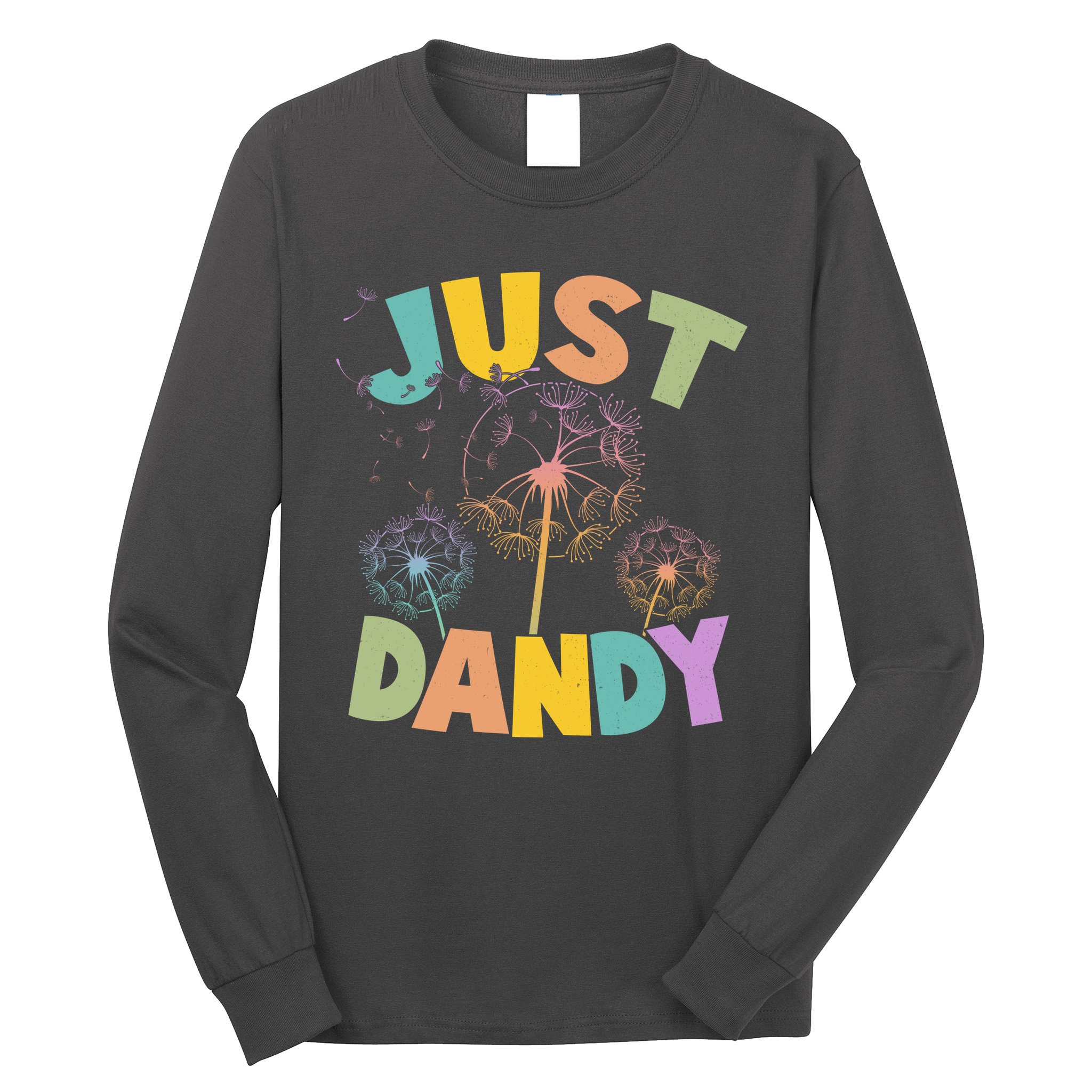 Cute Just Dandy Springtime Dandelions Long Sleeve Shirt