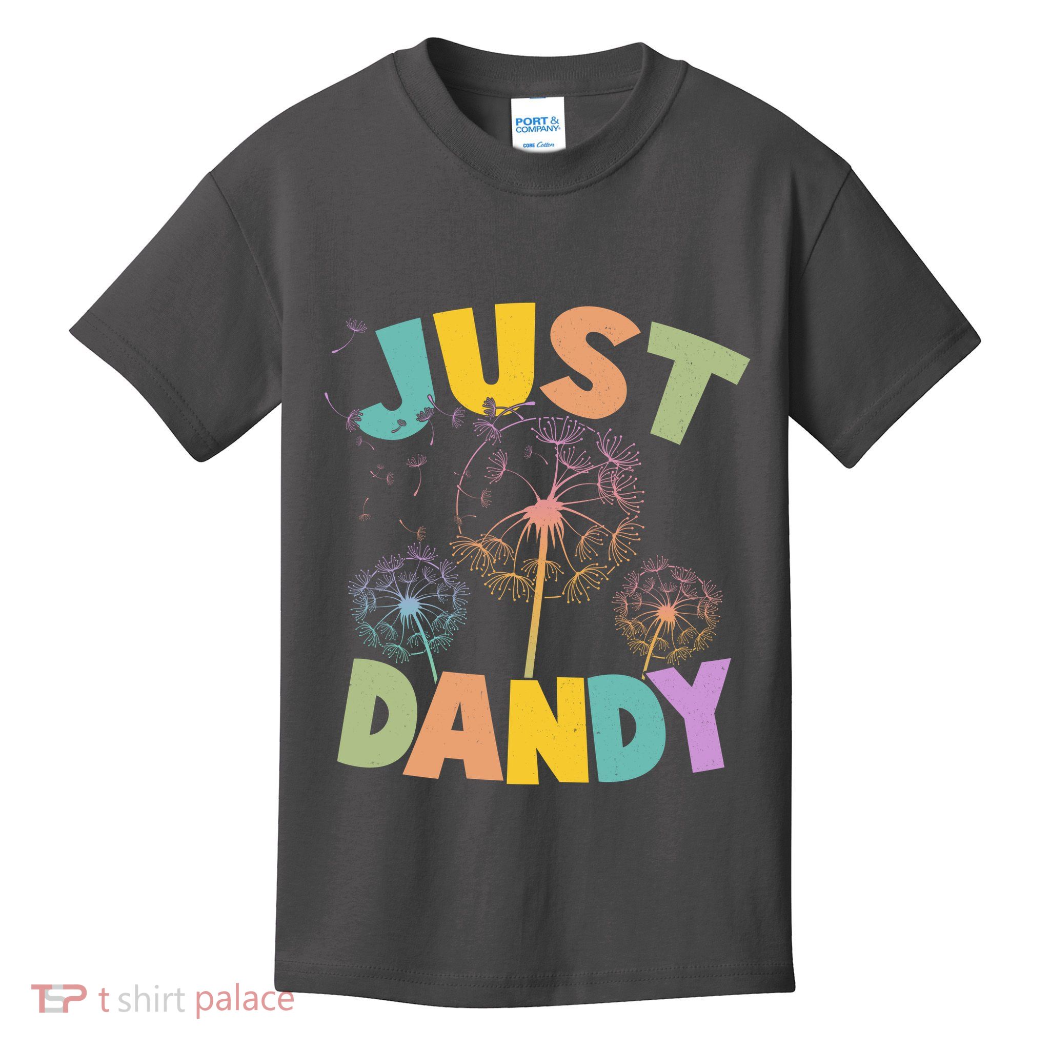 Cute Just Dandy Springtime Dandelions Kids T-Shirt