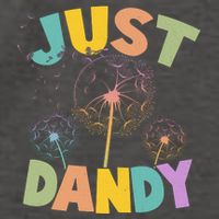 Cute Just Dandy Springtime Dandelions Vector Backpack