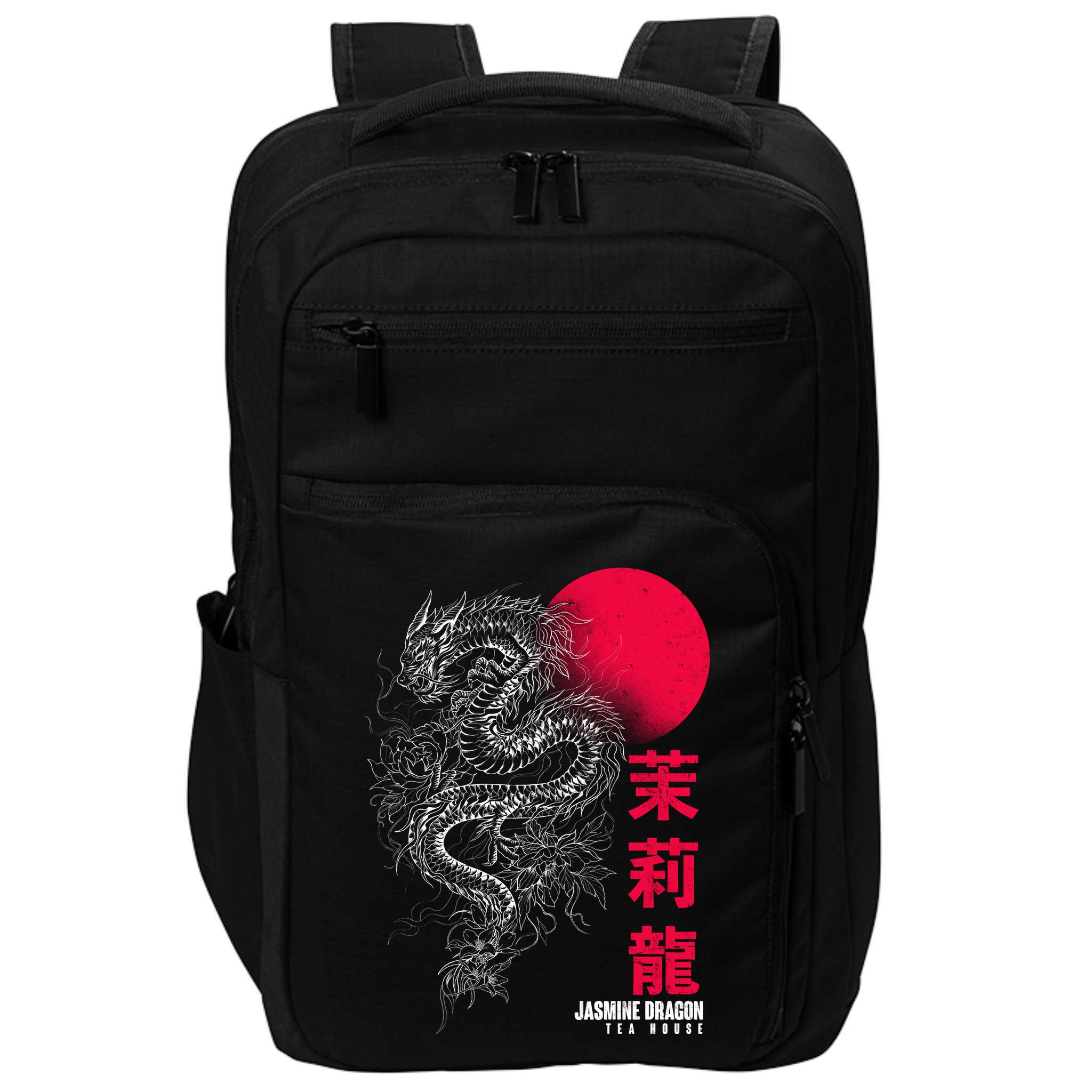 Cool Jasmine Dragon Tea House Impact Tech Backpack
