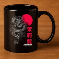 Cool Jasmine Dragon Tea House 11oz C Handle Ceramic Mug