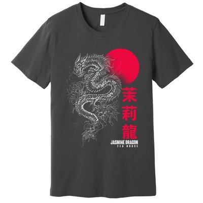Cool Jasmine Dragon Tea House Premium T-Shirt