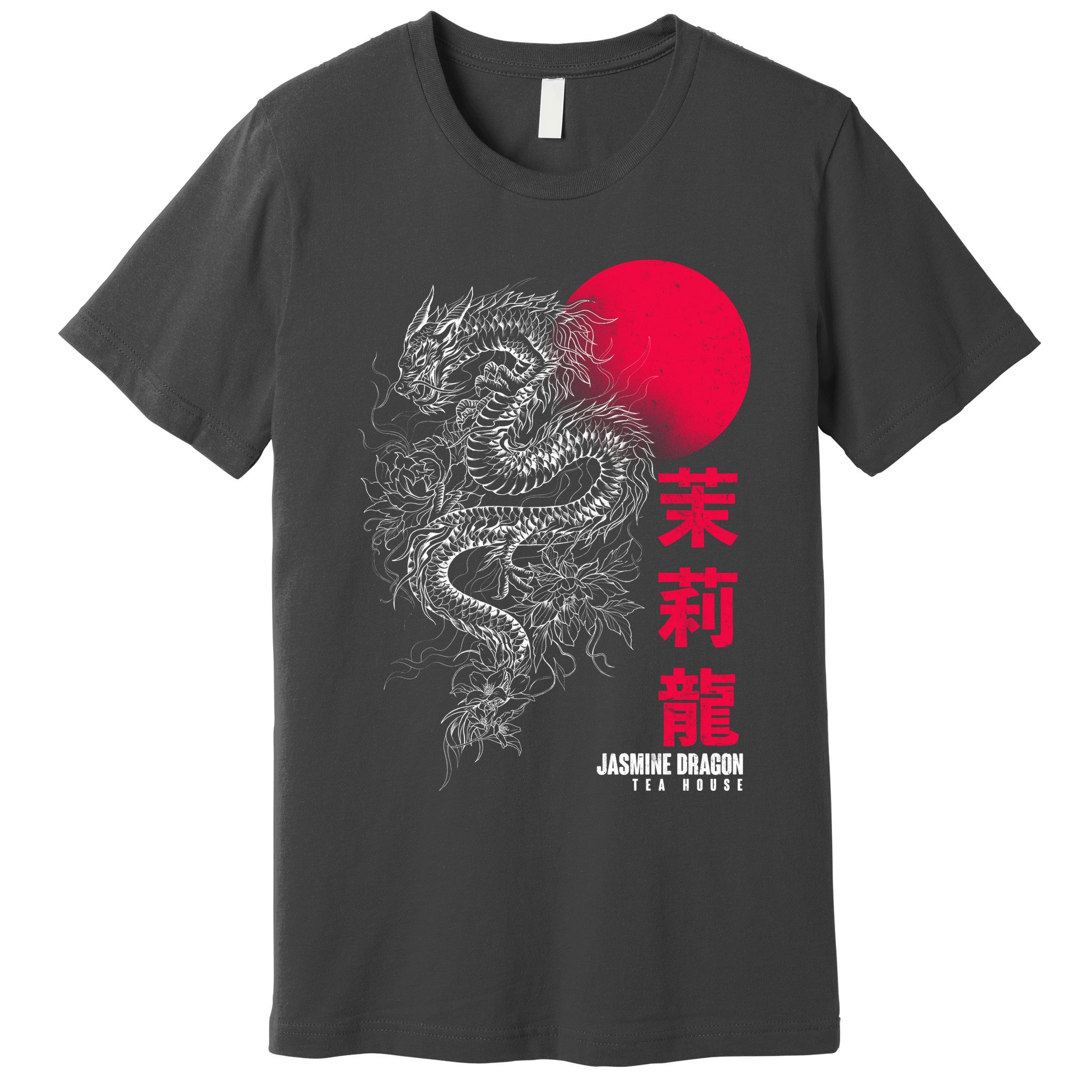 Cool Jasmine Dragon Tea House Premium T-Shirt