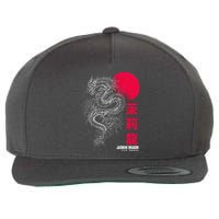 Cool Jasmine Dragon Tea House Wool Snapback Cap