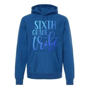 Cute Job Funny Sixth Grade Teacher 6Th Grade Gift Premium Hoodie