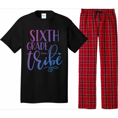 Cute Job Funny Sixth Grade Teacher 6Th Grade Gift Pajama Set