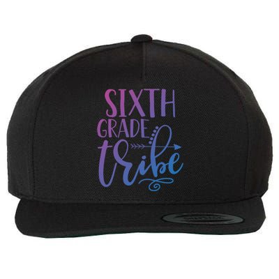 Cute Job Funny Sixth Grade Teacher 6Th Grade Gift Wool Snapback Cap