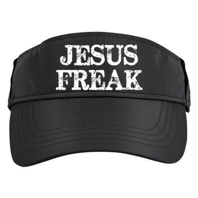 Christian Jesus Freak Distressed Religious Adult Drive Performance Visor