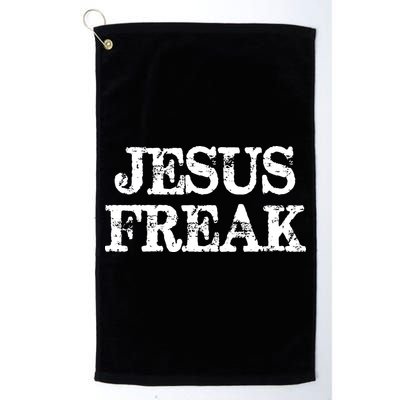 Christian Jesus Freak Distressed Religious Golf Towel