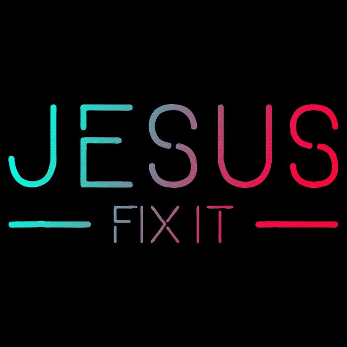 Christian Jesus Fix It Faith Filled Cooling Performance Crew T-Shirt