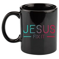 Christian Jesus Fix It Faith Filled 11oz C Handle Ceramic Mug