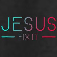 Christian Jesus Fix It Faith Filled 25L Jumbo Tote