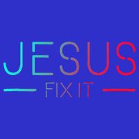 Christian Jesus Fix It Faith Filled Women's V-Neck T-Shirt