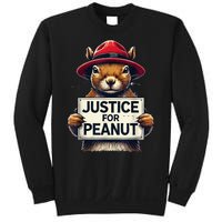 Cute Justice For Peanut The Squirrel Wanted Gift Sweatshirt