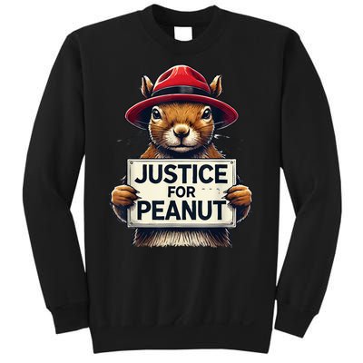 Cute Justice For Peanut The Squirrel Wanted Gift Sweatshirt