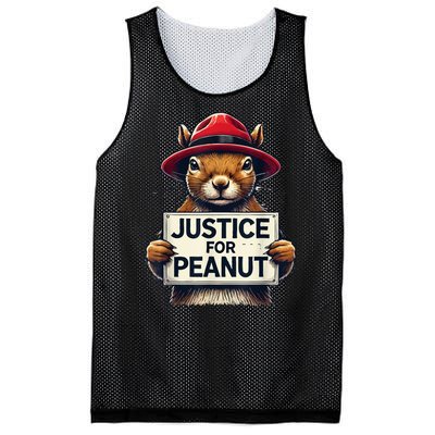 Cute Justice For Peanut The Squirrel Wanted Gift Mesh Reversible Basketball Jersey Tank