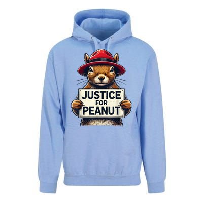 Cute Justice For Peanut The Squirrel Wanted Gift Unisex Surf Hoodie