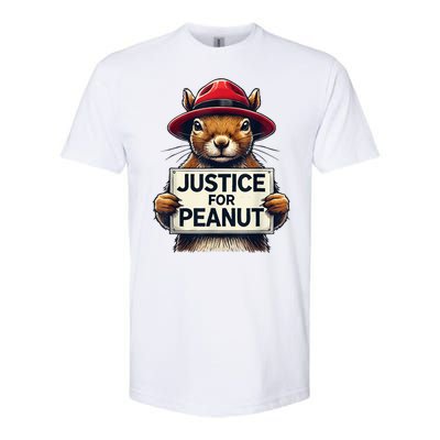 Cute Justice For Peanut The Squirrel Wanted Gift Softstyle CVC T-Shirt