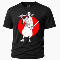 Cool Japanese Fighter And Japan Cooling Performance Crew T-Shirt