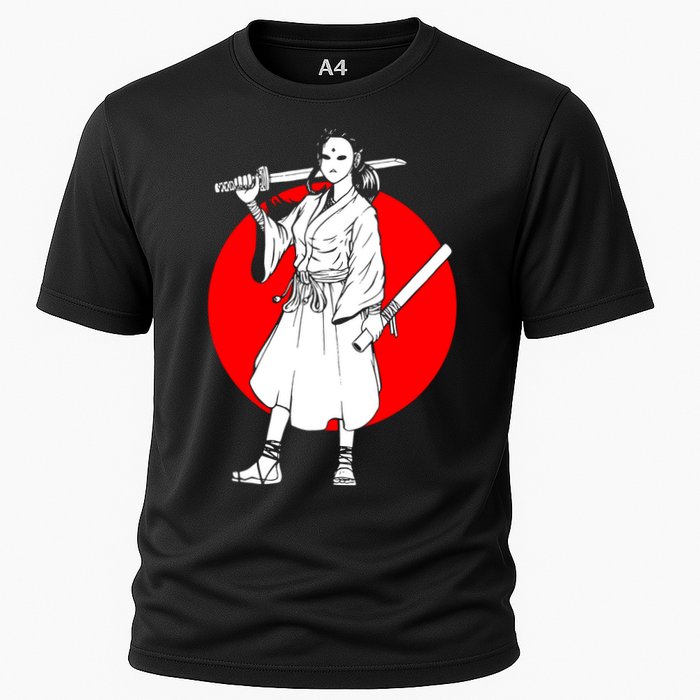 Cool Japanese Fighter And Japan Cooling Performance Crew T-Shirt