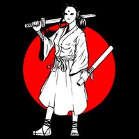 Cool Japanese Fighter And Japan Cooling Performance Crew T-Shirt