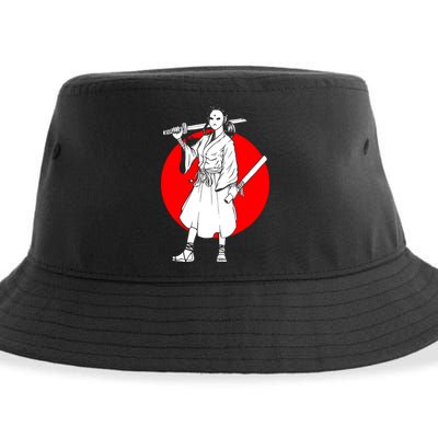 Cool Japanese Fighter And Japan Sustainable Bucket Hat
