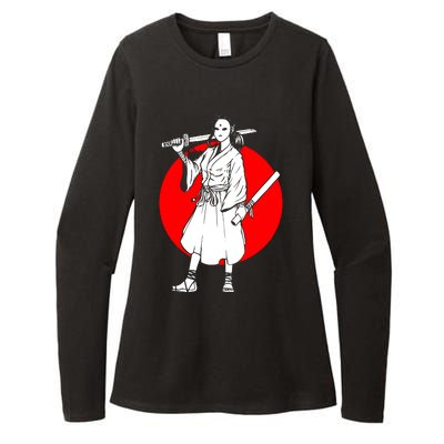 Cool Japanese Fighter And Japan Womens CVC Long Sleeve Shirt