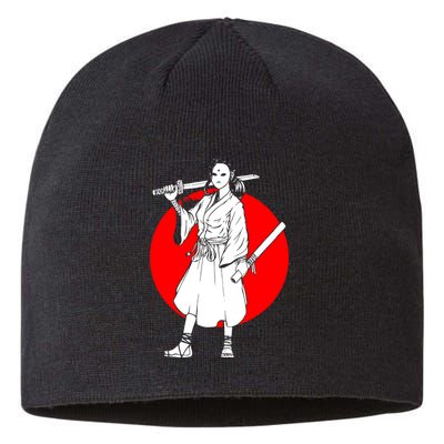 Cool Japanese Fighter And Japan Sustainable Beanie