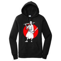 Cool Japanese Fighter And Japan Women's Pullover Hoodie