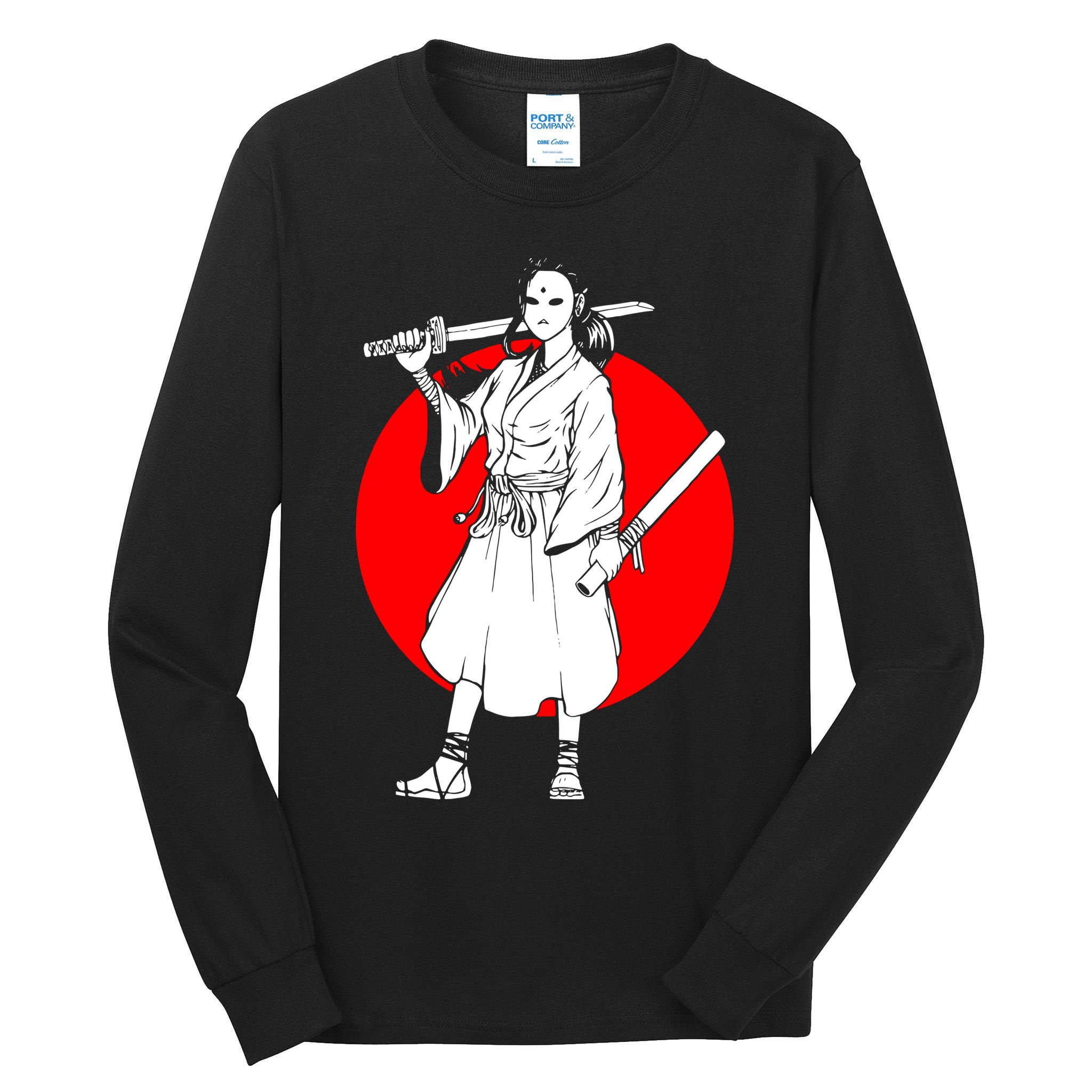 Cool Japanese Fighter And Japan Tall Long Sleeve T-Shirt