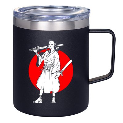 Cool Japanese Fighter And Japan 12oz Stainless Steel Coffee Mug