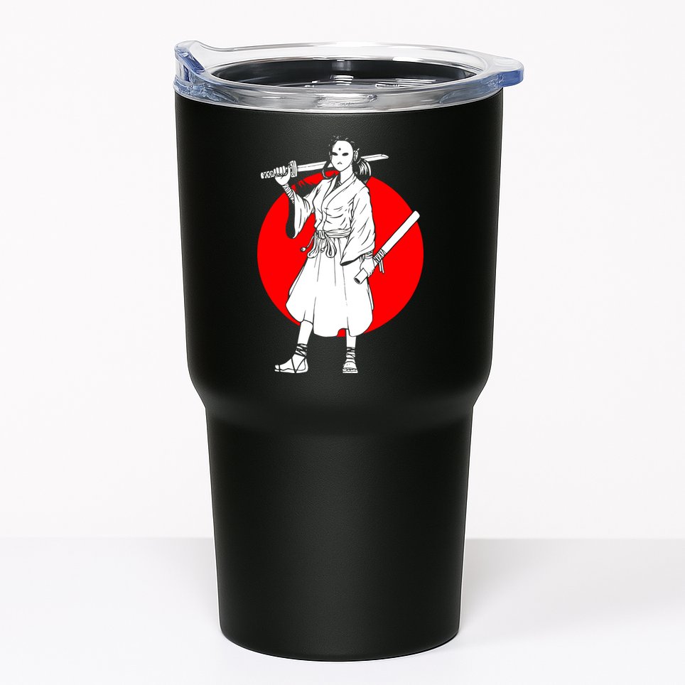 Cool Japanese Fighter And Japan Tumbler