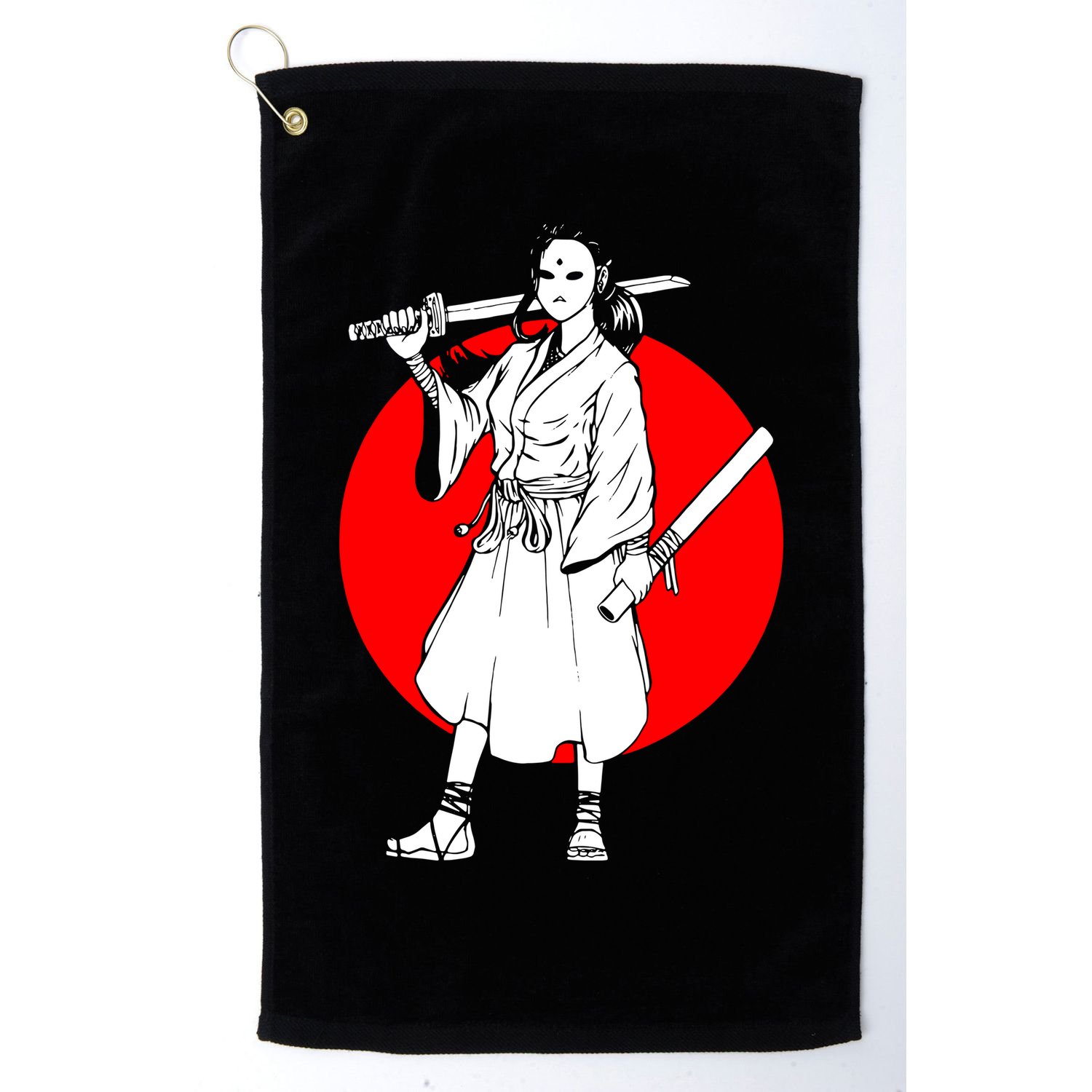 Cool Japanese Fighter And Japan Golf Towel