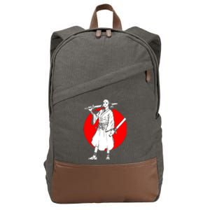 Cool Japanese Fighter And Japan Cotton Canvas Backpack