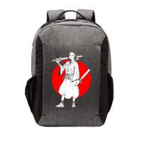 Cool Japanese Fighter And Japan Vector Backpack