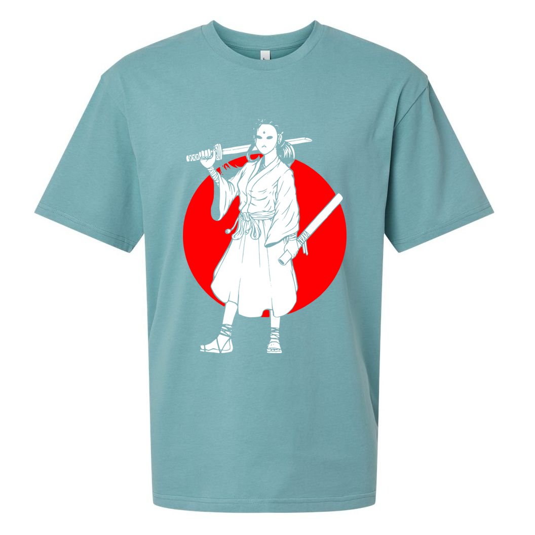 Cool Japanese Fighter And Japan Sueded Cloud Jersey T-Shirt