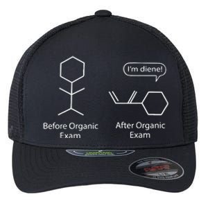 Chemistry Joke For Funny Chemistry Nerds Chemical Puns Gift Flexfit Unipanel Trucker Cap