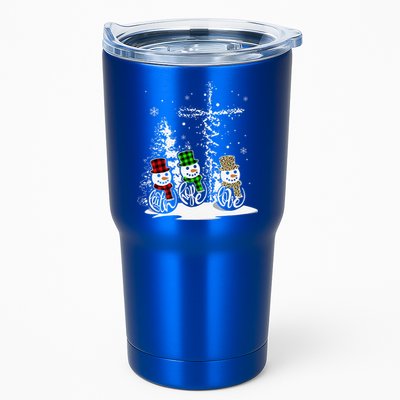 Christmas Jesus Faith Hope Love Snowman Christian Xmas Funny Tumbler
