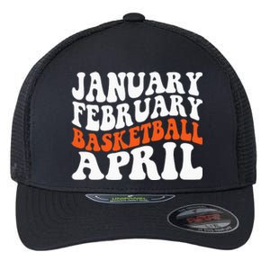 Creative January February Basketball April Basketball Gamer Flexfit Unipanel Trucker Cap