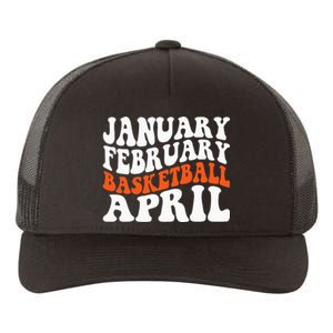 Creative January February Basketball April Basketball Gamer Yupoong Adult 5-Panel Trucker Hat