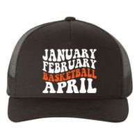 Creative January February Basketball April Basketball Gamer Yupoong Adult 5-Panel Trucker Hat