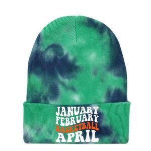 Creative January February Basketball April Basketball Gamer Tie Dye 12in Knit Beanie