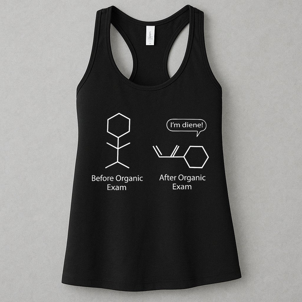 Chemistry Joke For Funny Chemistry Nerds Chemical Puns Gift Womens Tank Top