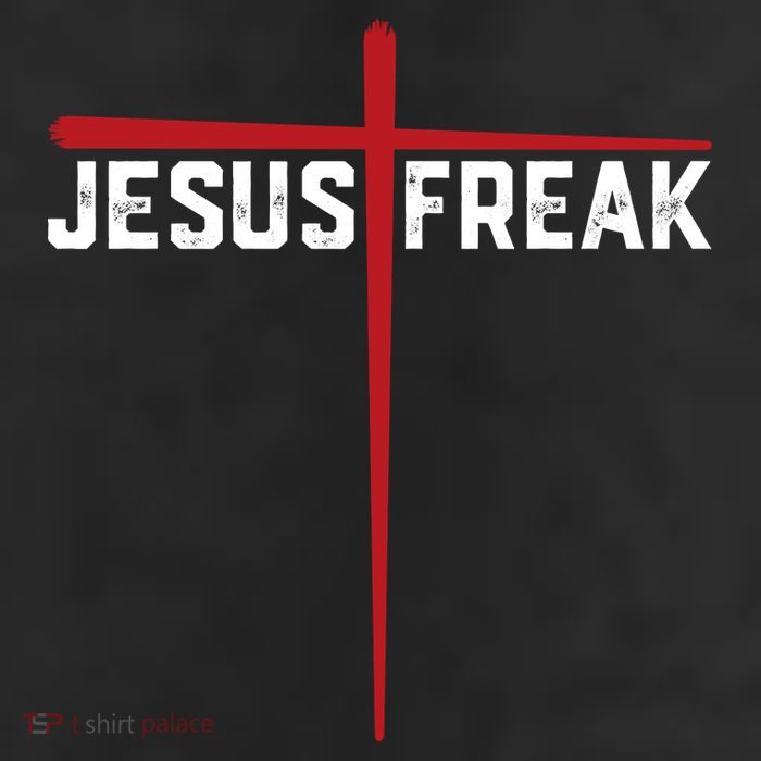 Christian Jesus Freak Red Cross 11oz C Handle Ceramic Mug