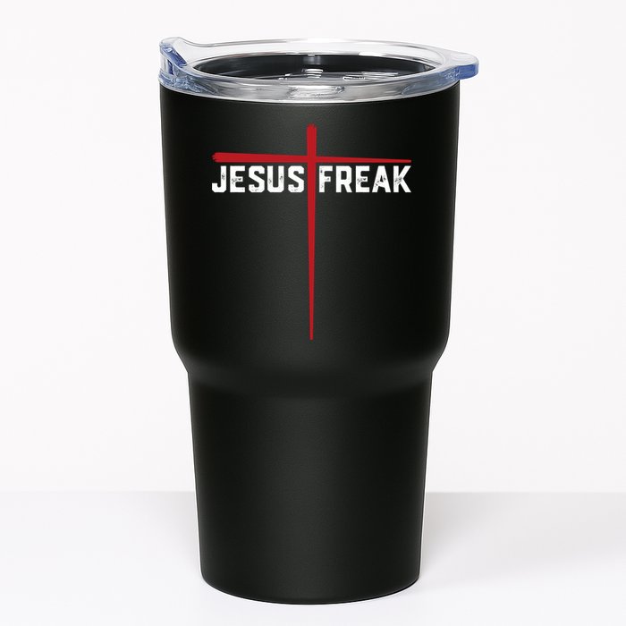 Christian Jesus Freak Red Cross Tumbler