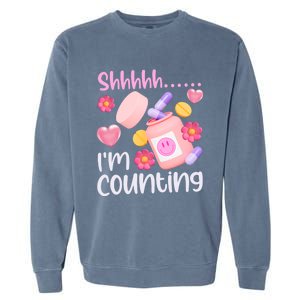 Cute Job Funny Pharm Tech Pharmacist Humor Pharmacy Great Gift Garment-Dyed Sweatshirt