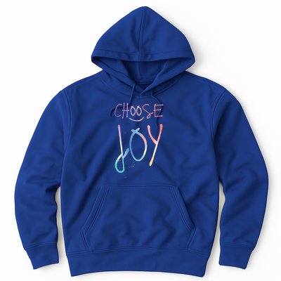 Choose Joy Gift Happy Motivational Gift Hoodie