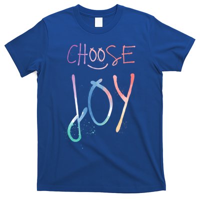 Choose Joy Gift Happy Motivational Gift T-Shirt