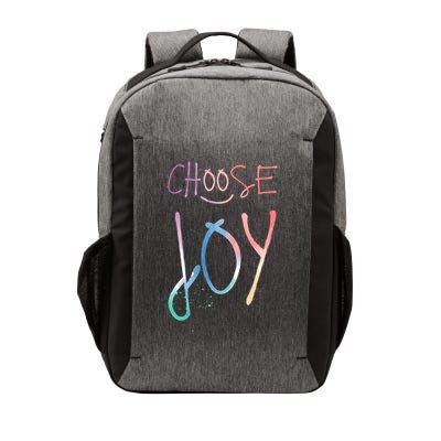 Choose Joy Gift Happy Motivational Gift Vector Backpack
