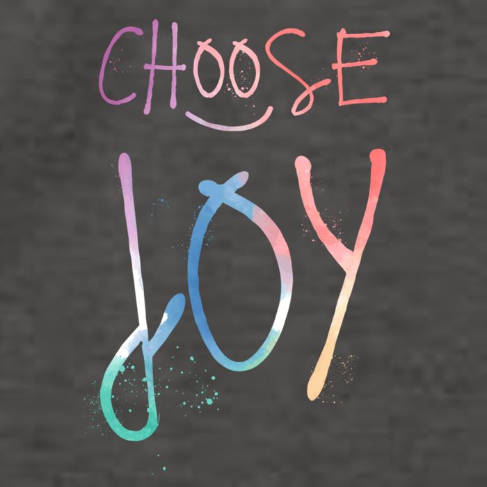 Choose Joy Gift Happy Motivational Gift Vector Backpack